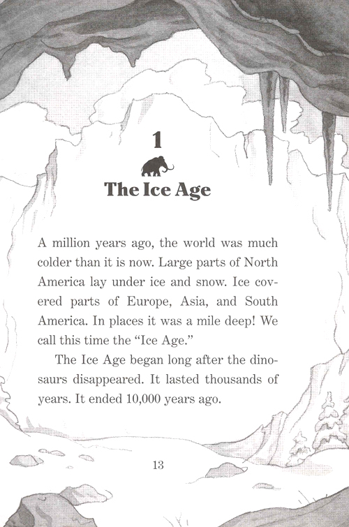 Magic Tree House Fact Tracker #12 Sabertooths And The Ice Age