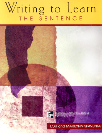 Writing To Learn 1 The Sentence