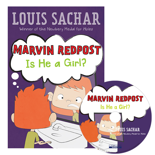 Marvin Redpost #3 Is He A Girl? (Book+CD)