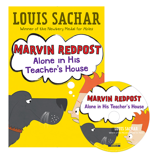 Marvin Redpost #4 Alone In His Teacher (Book+CD)
