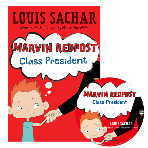 Marvin Redpost #5 Class President (Book+CD)