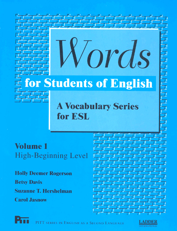 Words For Students Of  Engilsh 1 A Vocabulary Series For ESL