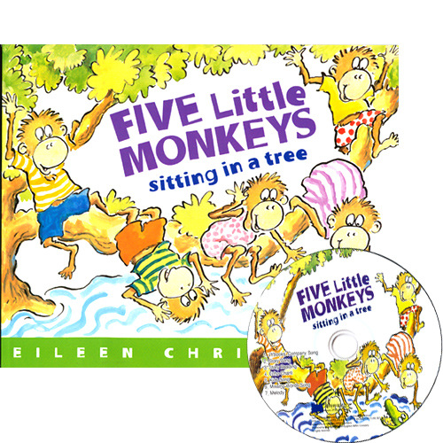 노부영 Five Little Monkeys Sitting In A Tree (Paperback+CD)