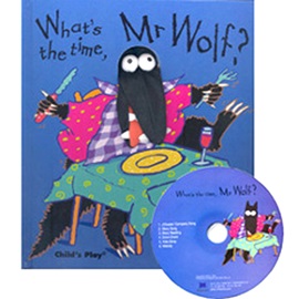 노부영 What's The Time, Mr Wolf? (Hardcoverbook+CD)