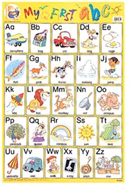 Wallchart My First abc