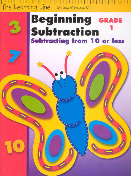 The Learning Line Beginning Subtraction subtracting from 10 or less Grade 1