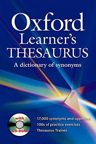 Oxford Learner's Thesaurus a Dictionary of Synonyms
