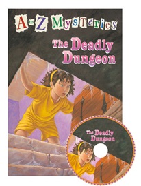 A to Z Mysteries #D The Deadly dungeon (Book+Audio CD)