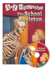 A to Z Mysteries #S The School Skeleton (Book+Audio CD)