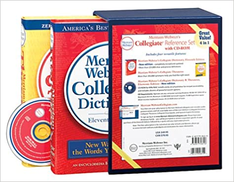 [행사]Merriam-Webster's Collegiate Reference Set