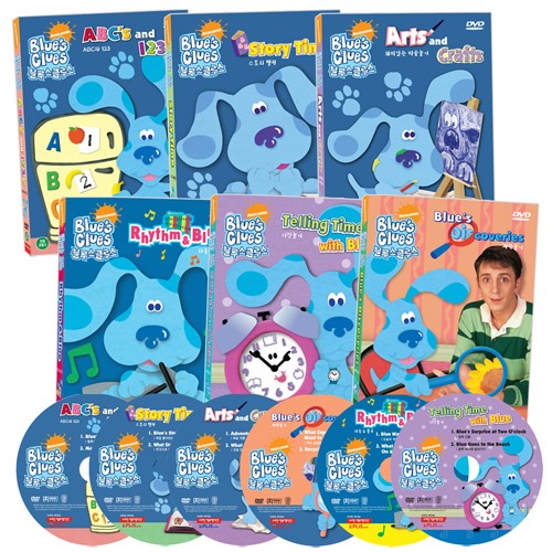 Blue's Clues (블루스 클루스) 1집 6종 Set