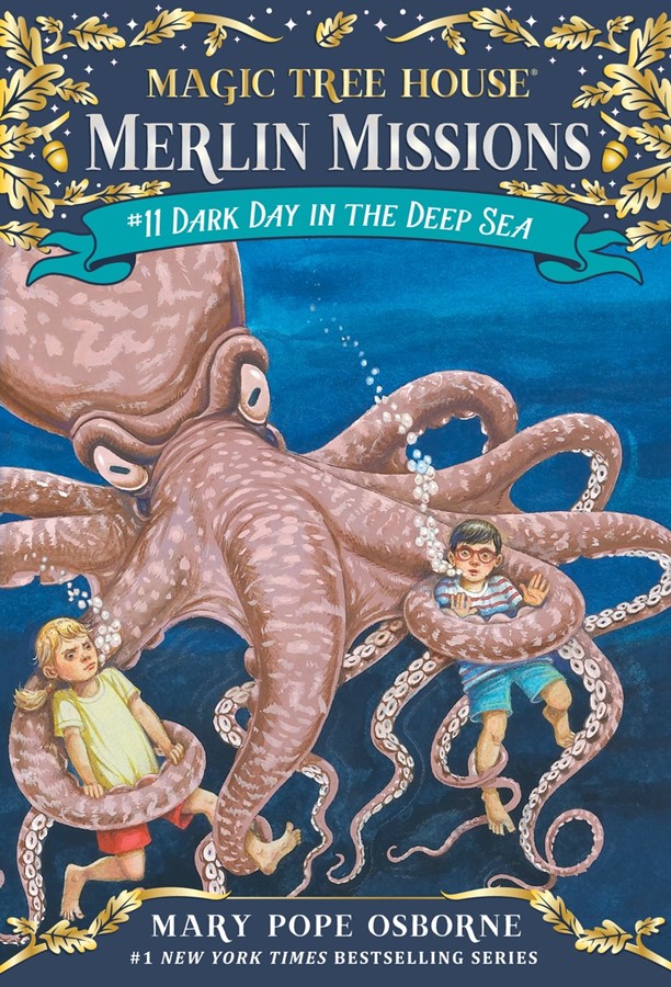 Merlin Mission #11:Dark Day in the Deep Sea (PB)