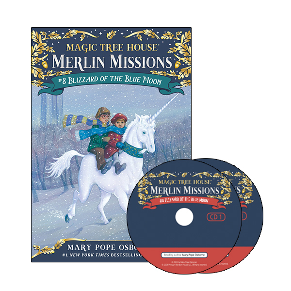 Merlin Mission #8:Blizzard of the Blue Moon (PB+CD)