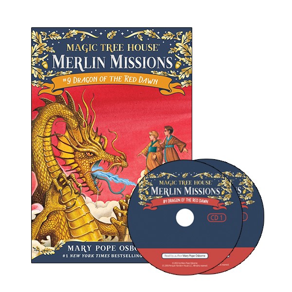 Merlin Mission #9:Dragon of the Red Dawn (PB+CD)