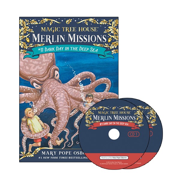 Merlin Mission #11:Dark Day in the Deep Sea (PB+CD))