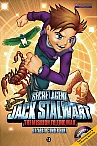 Secret Agent Jack Stalwart #14 The Mission to Find Max Egypt (Book+Audio CD)