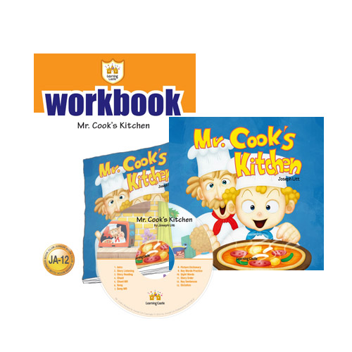 러닝캐슬 주니어 A-12-Mr. Cook's Kitchen (Student's Book +Workbook +CD)