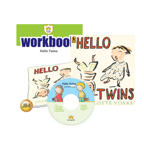 러닝캐슬 주니어 B-06-Hello Twins (Student's Book +Workbook +CD)