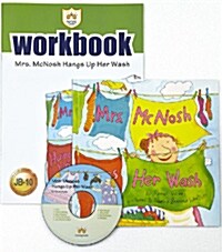 러닝캐슬 주니어 B-10-Mrs. McNosh Hangs Up Her Wash (Student's Book +Workbook +CD)