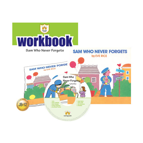러닝캐슬 주니어 B-12-Sam who never forgets (Student's Book +Workbook +CD)