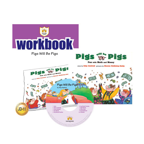 러닝캐슬 주니어 D-11-Pigs Will Be Pigs (Student's Book +Workbook +CD)