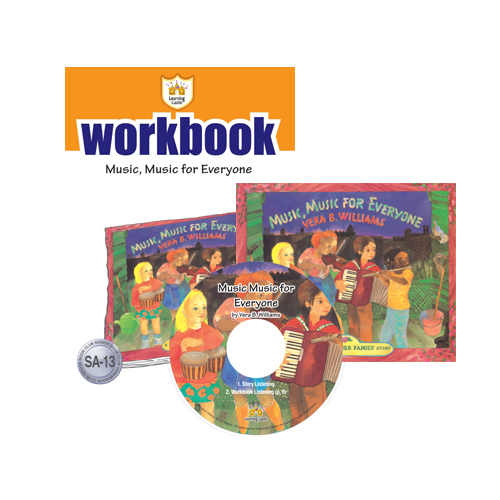러닝캐슬 시니어 A-13-Music Music for Everyone (Student's Book +Workbook +CD)