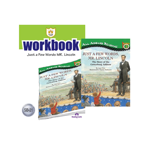 러닝캐슬 시니어 B-21-Just a few words MR. Lincoln (Student's Book +Workbook)