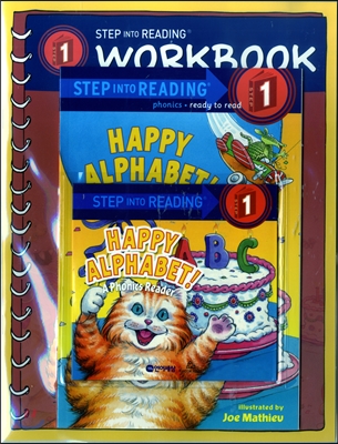 Step into Reading(Step1): Happy Alphabet! (Book+CD+Workbook)