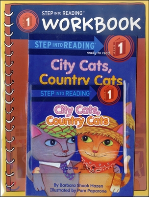 Step into Reading(Step1): City Cats, Country Cats (Book+CD+Workbook)