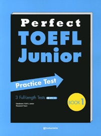 Perfect TOEFL Junior Practice Test Book 1 with Translations + MP3 CD 3 Full-Length Tests