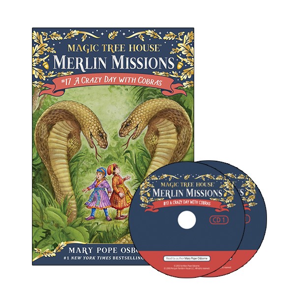 Merlin Mission #17:A Crazy Day with Cobras (PB+CD)