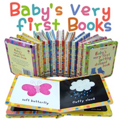 Baby's Very First Books Set (10 Boardbook+1CD) New