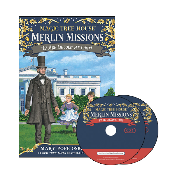 Merlin Mission #19:Abe Lincoln at Last! (PB+CD)