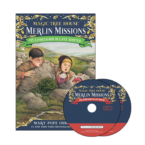 Merlin Mission #15:Leprechaun in Late Winter (PB+CD)