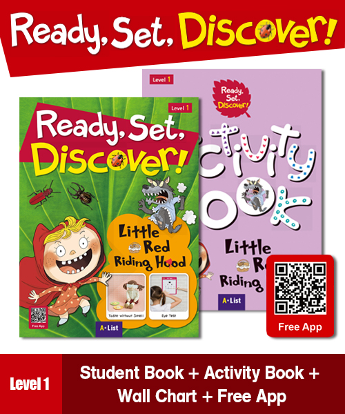 (NEW-2023) Pack-Ready, Set, Discover! 1: Little Red Riding Hood