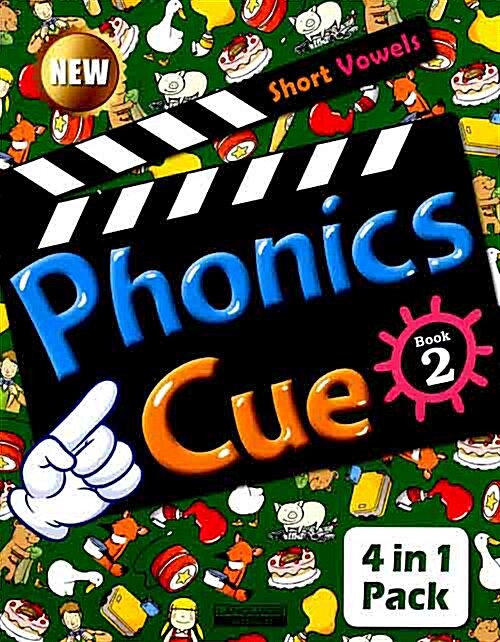 Phonics Cue 2 (Student Book + Workbook + Activity Worksheet + Hybrid CD) [개정판]