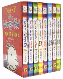 The Diary of a Wimpy Kid Boxed Set (Books #1-8)