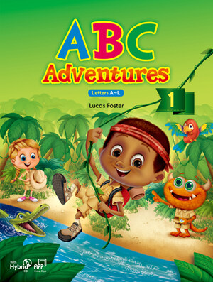 Compass Club ABC Adventures 1 (Student Book + 플래시카드 + 스티커 + 액티비티용 포스터 + Hybrid CD): Letters A~L