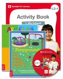 Spotlight on Literacy Level 2-1 My School (2 Storybooks + 1 Activity Book + Multimedia CD)