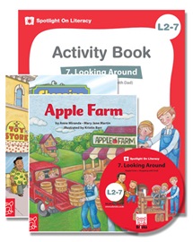 Spotlight on Literacy Level 2-7 Looking Around (2 Storybooks + 1 Activity Book + Multimedia CD)