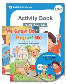Spotlight on Literacy Level 3-3 All About Me (2 Storybooks + 1 Activity Book + Multimedia CD)