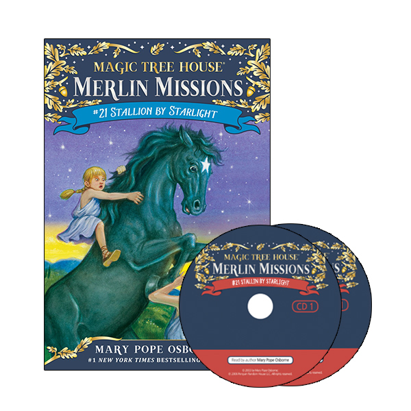 Merlin Mission #21:Stallion by Starlight (PB+CD)
