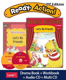 Ready Action 2E 1: Let's Be Friends [SB+WB+Audio CD+Multi-CD]