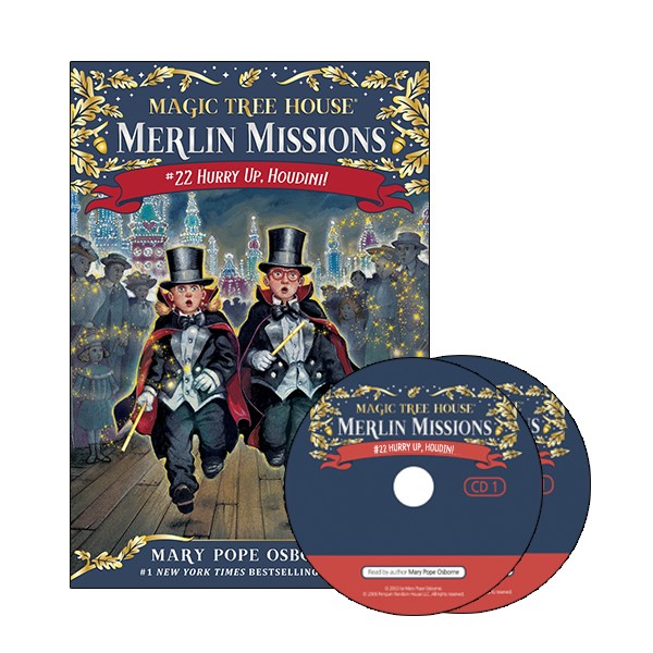 Merlin Mission #22:Hurry Up, Houdini! (PB+CD)