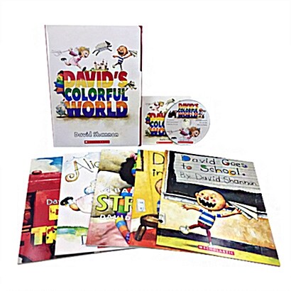 David's Colorful World  (5 Books + 1 Audio CD)
