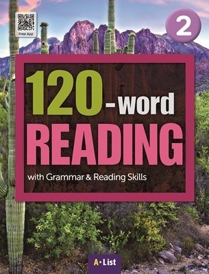 120-word READING 2 Student's Book with Work Book (단어/영작/듣기 노트, MP3 CD) : with Grammar & Reading Skills