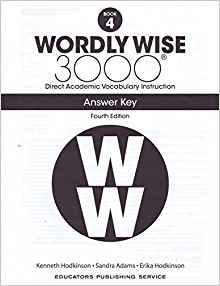 EPS-Wordly Wise 3000: Book 04 Answer Key (4/E)