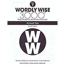 EPS-Wordly Wise 3000: Book 07 Answer Key (4/E)