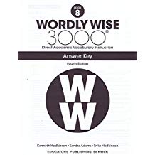 Wordly Wise 3000: Book 08 Answer Key [4th Edition]