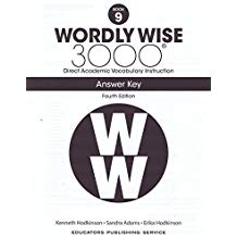 EPS-Wordly Wise 3000: Book 09 Answer Key (4/E)